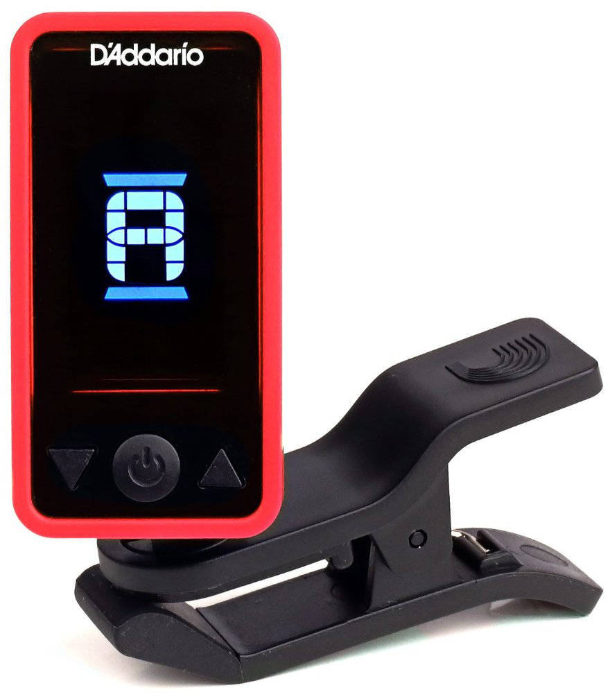PW-CT-17RD D'Addario Eclipse Headstock Tuner Red