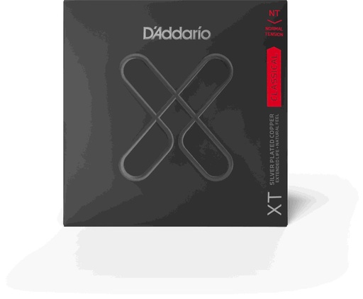 D'Addario XTC45 XT Silver-plated Classical Guitar Strings - Normal Tension 